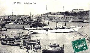 205- ORAN - Un coin du port
